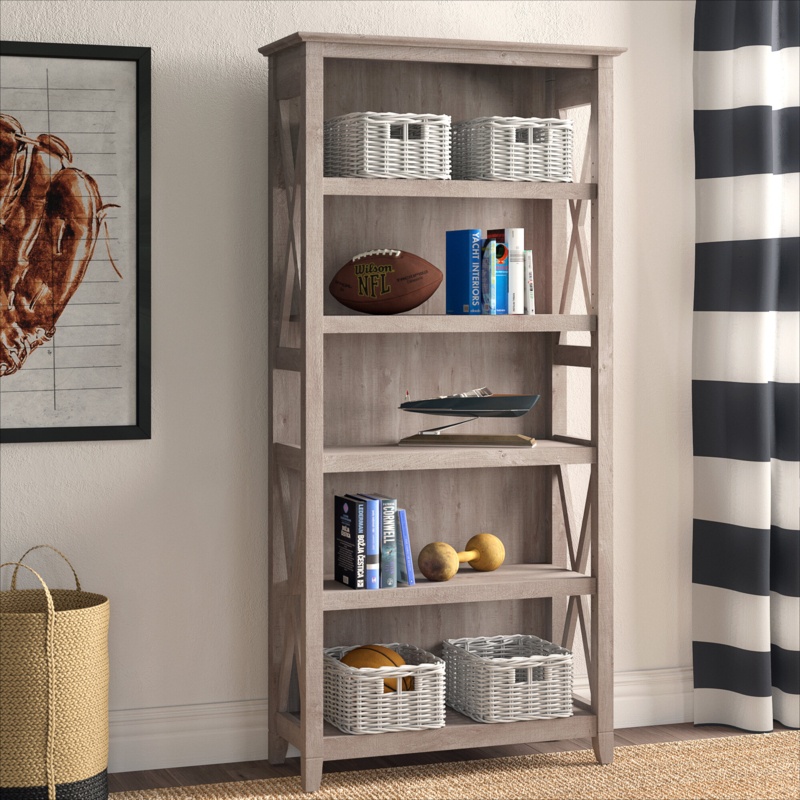 Veda 66'' H x 31.73'' W Standard Bookcase