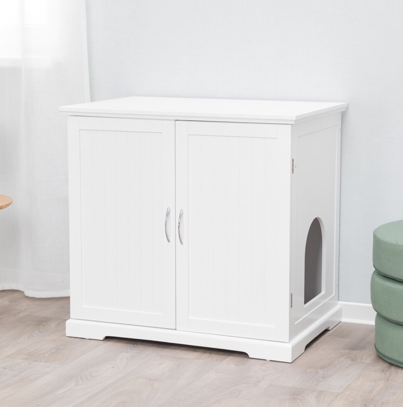 Elegant Litter Box Enclosure with Drawer