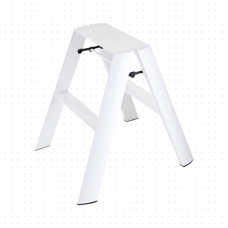 Verrill 2 - Step Aluminum Lightweight Folding Ladder Step Stool