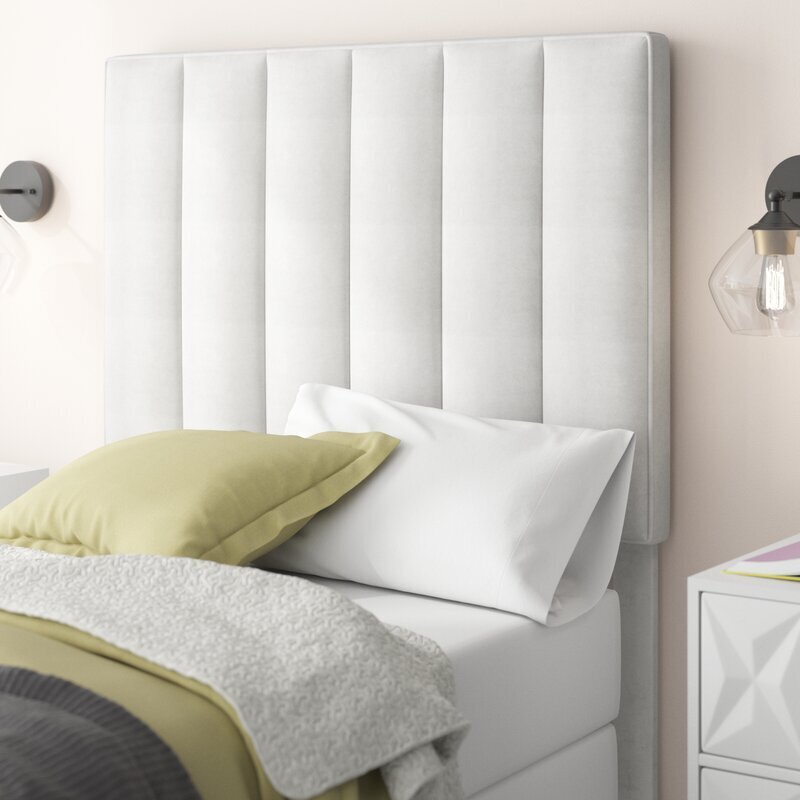 Vertical Channel Tufted Headboard