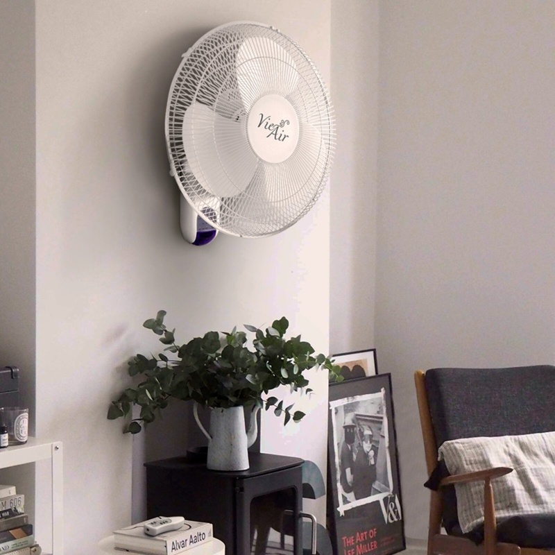 Vie Oscillating Wall Mounted Fan