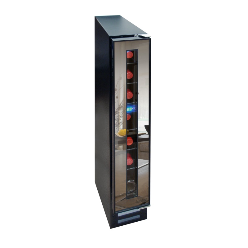 Vinotemp 5.8'' width 7 Bottle Single Zone Freestanding/Built-In Wine Refrigerator