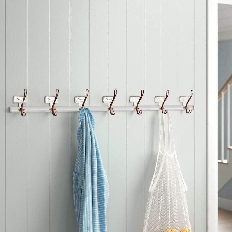 Vintage Hanging Coat Rack