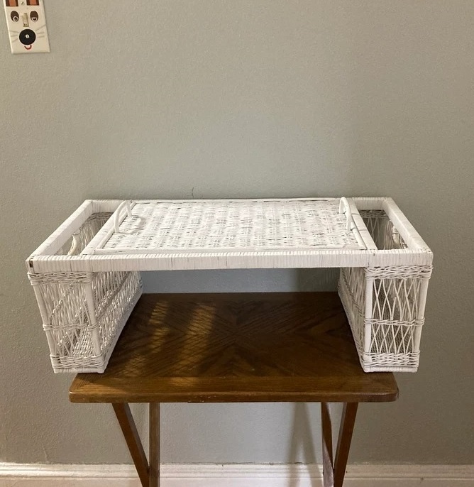 Vintage Multi functional Breakfast Tray With Legs