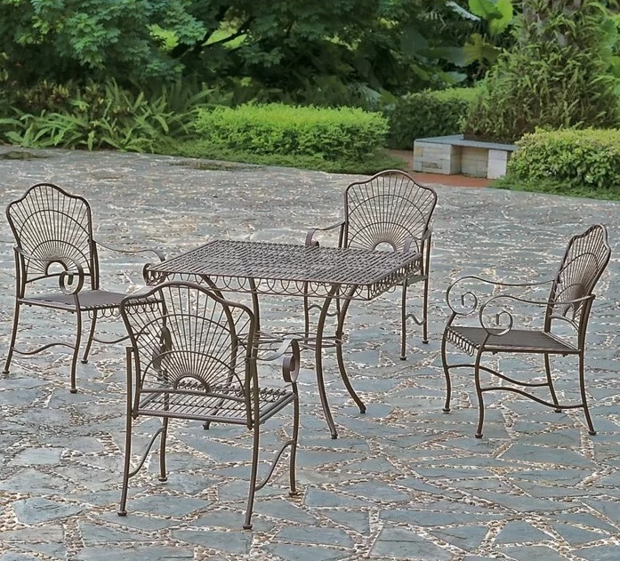 Vintage Wrought Iron Patio Furniture