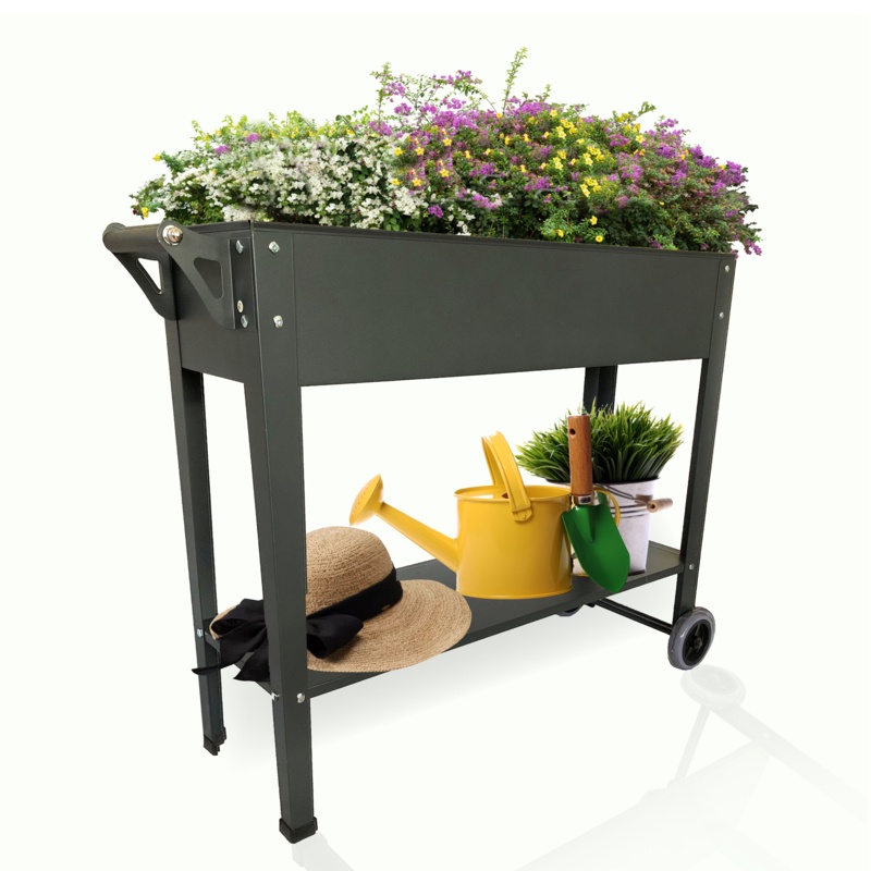 Vlatko Steel Elevated Planter