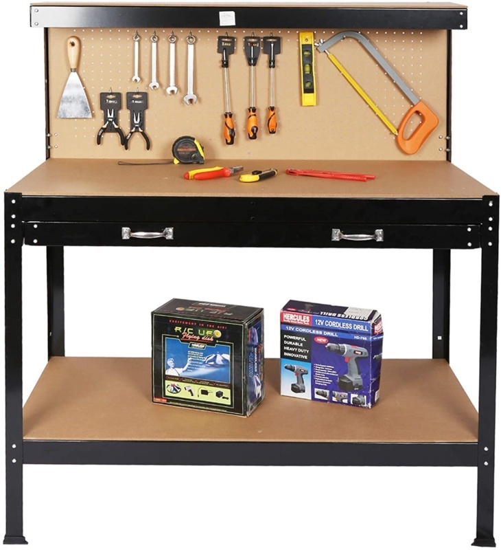 Von 48"W Wood Top Workbench
