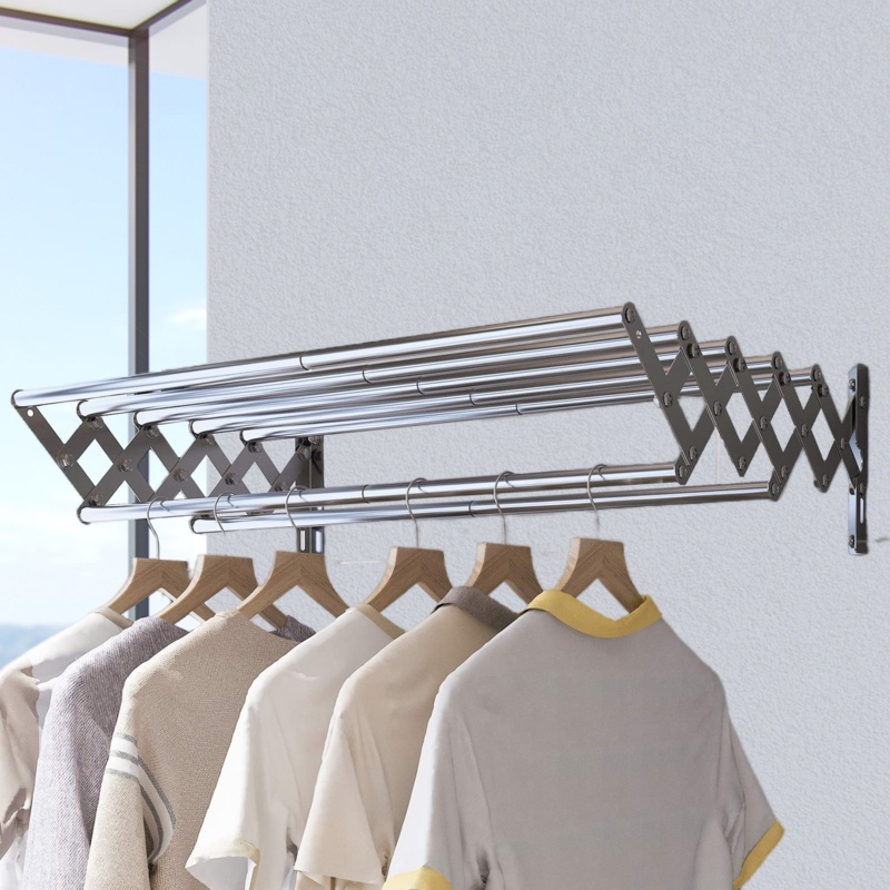 Wall-Mounted Drying Rack