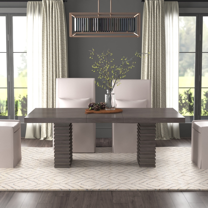 Extendable Industrial Dining Table