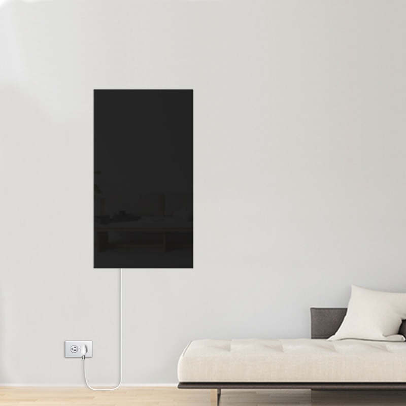 Floating Wall-Mount Desk with Shelves