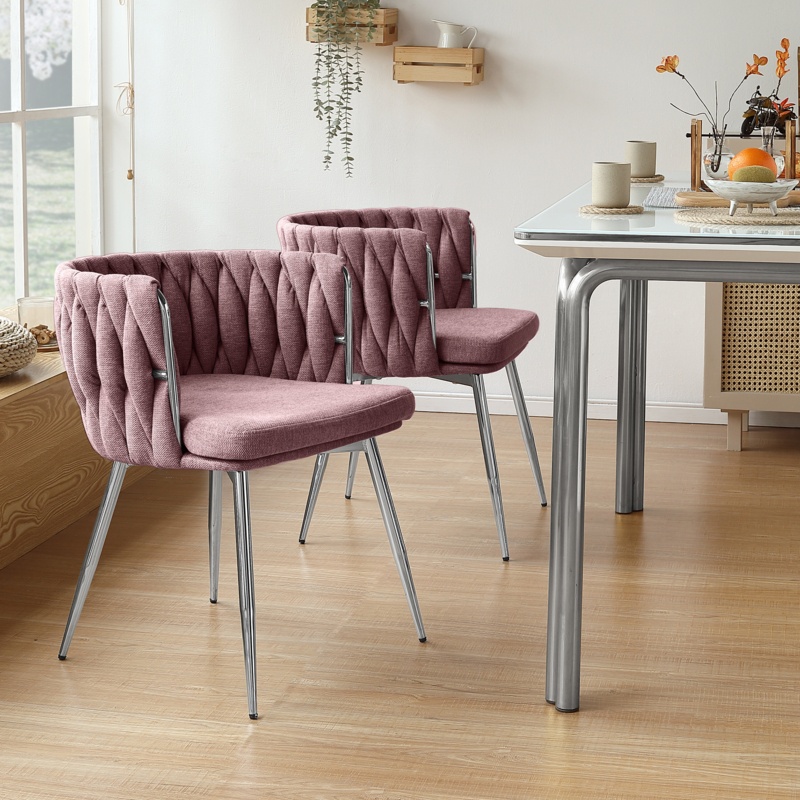 Wathen Tufted Linen Arm Chair