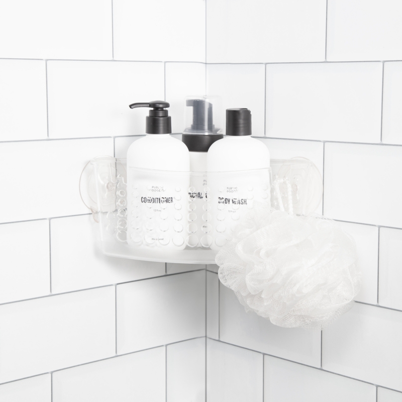 Corner Shower Organizer with Hook