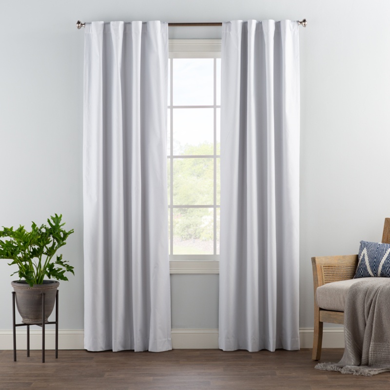 Wayfair Basics® Solid Blackout Thermal Backtab Curtain Panel