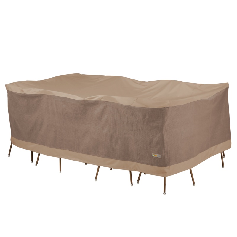 Wayfair Basics® Water Resistant Breathable Lined Patio Dining Set Cover with 2 Year Warranty
