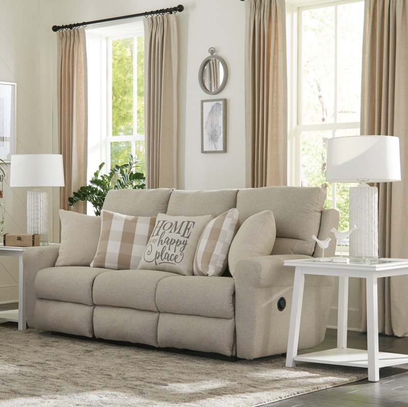 Westport 85" Lay Flat Reclining Upholstered Sofa