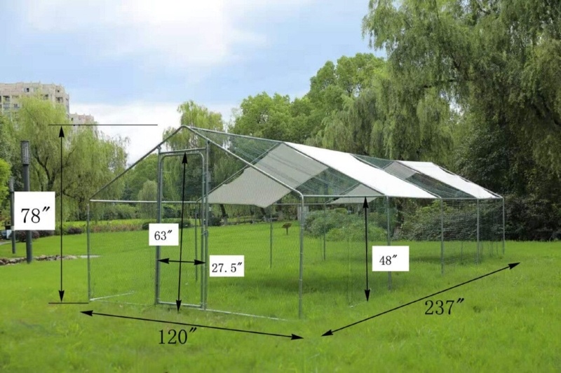 Westra 200 Square Feet Chicken Run