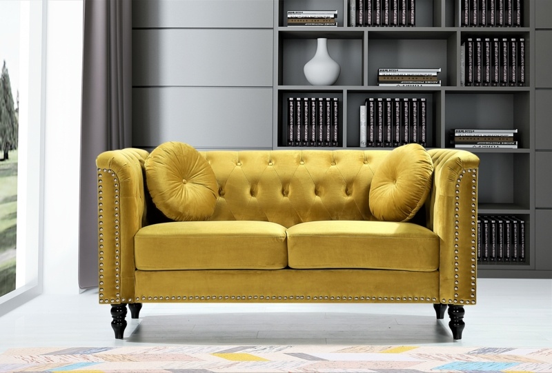 Whetzel 64.17'' Upholstered Loveseat