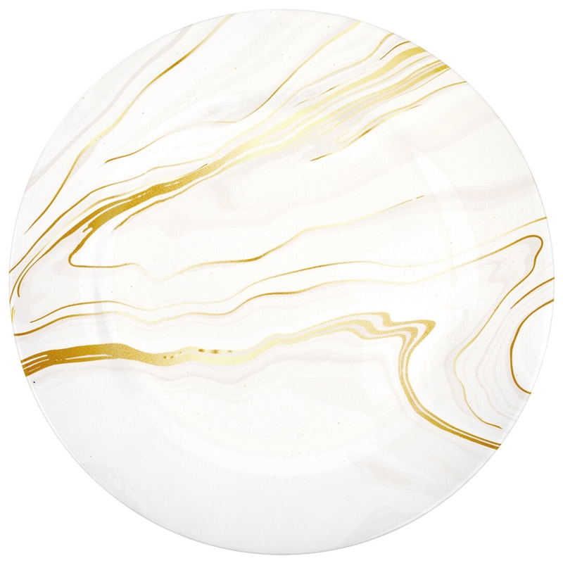 Modern Marble Acrylic Plate Chargers