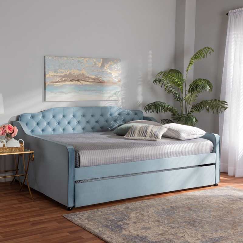 Whitnash Upholstered Daybed with Trundle