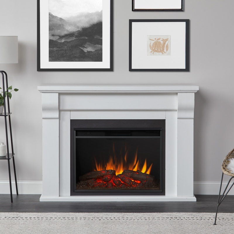 Whittier Grand Electric Fireplace by Real Flame