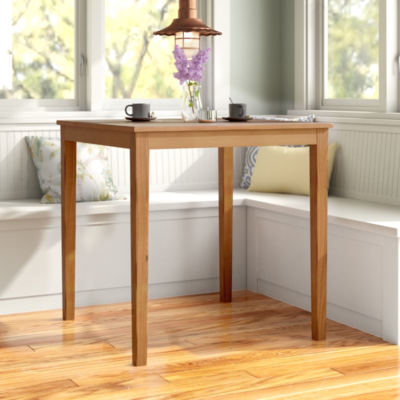 Counter Height Solid Wood Dining Table