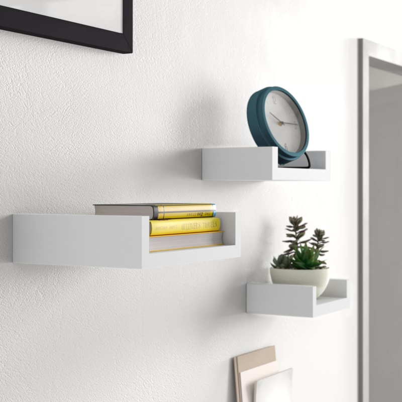 Wickes 3 Piece Floating Shelf