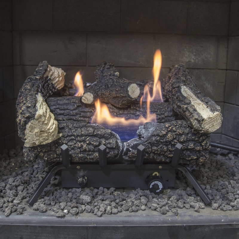 Wildwood Vent Free Natural Gas/Propane Fireplace Log Set