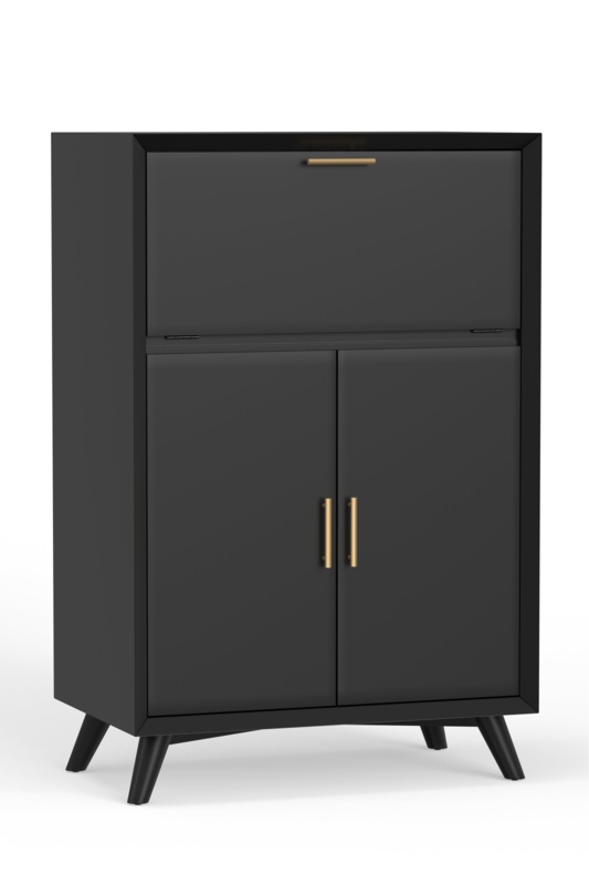 Modern Bar Cabinet with Wine Storage