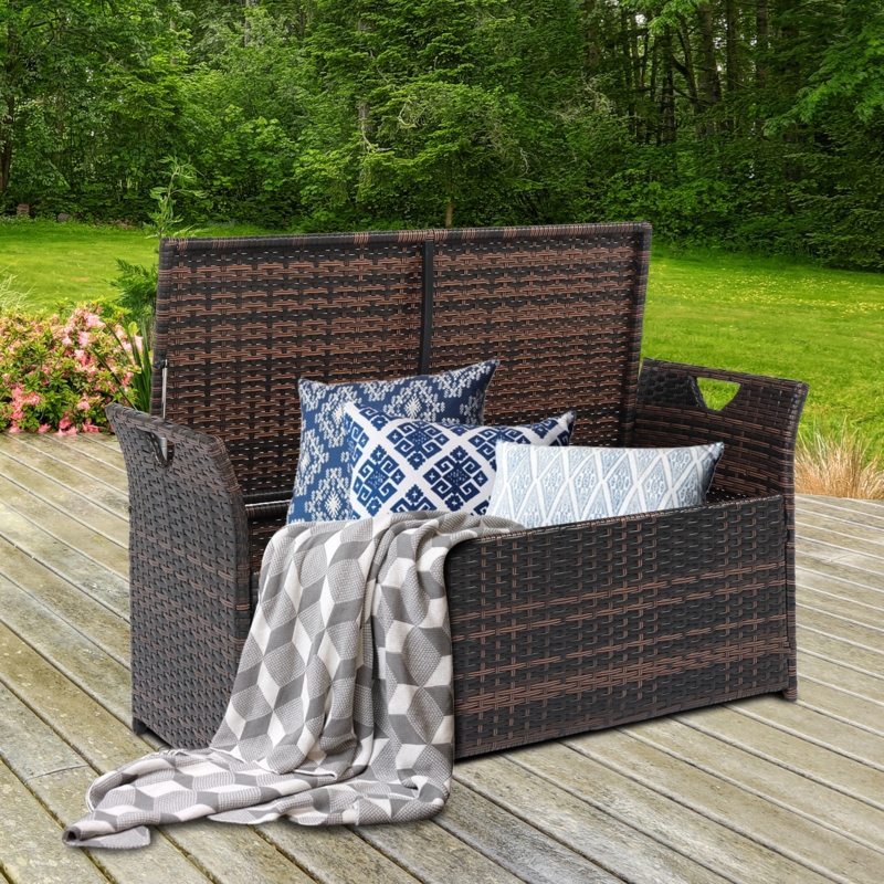 Outdoor Bench with Storage