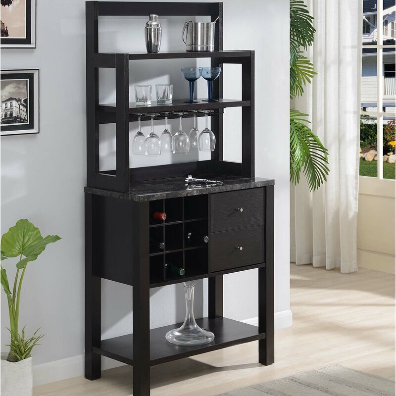 Wine Storage Bar for Living Room