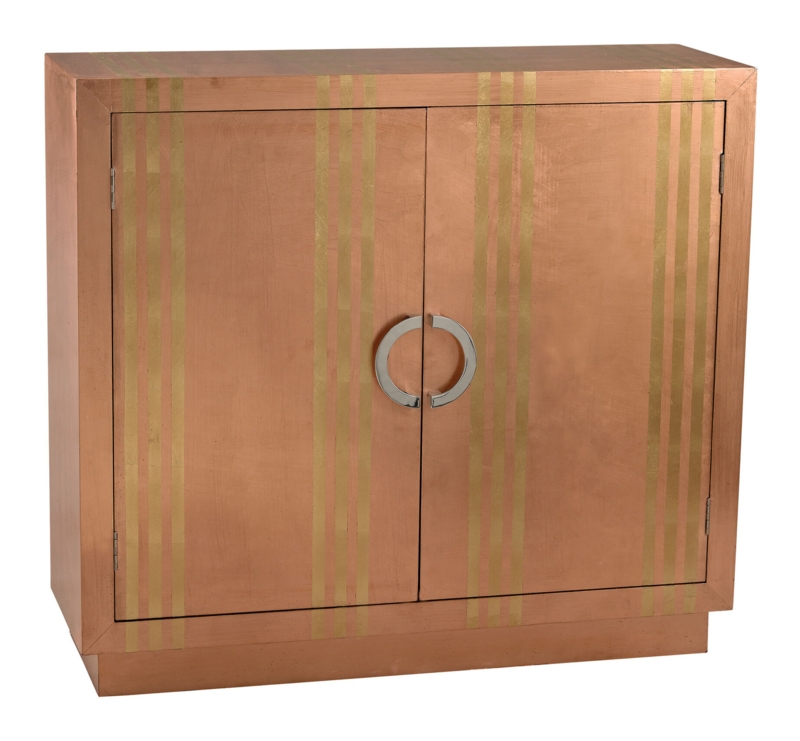 Gold Leaf Box Rings Cabinet