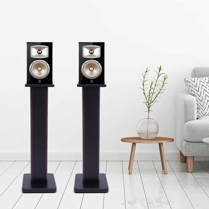Wood 27.6" Fixed Height Speaker Stand
