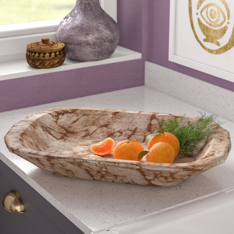 Wood Decorative Bowl