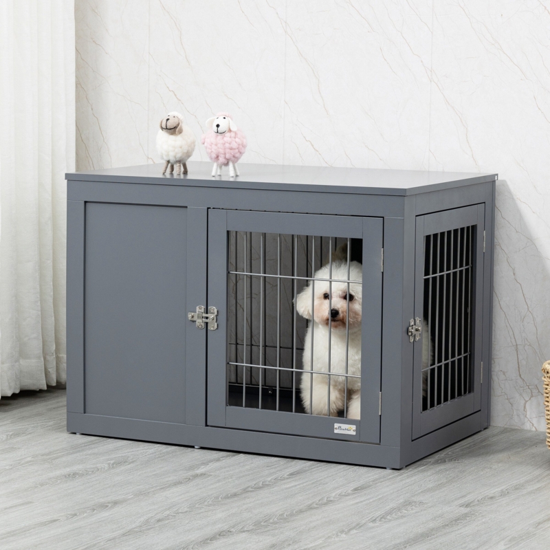 Multifunctional Dog Enclosure and Side Table