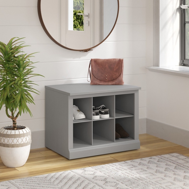 Woodland 24.49'' Wide Hall Tree with Bench and Shoe Storage