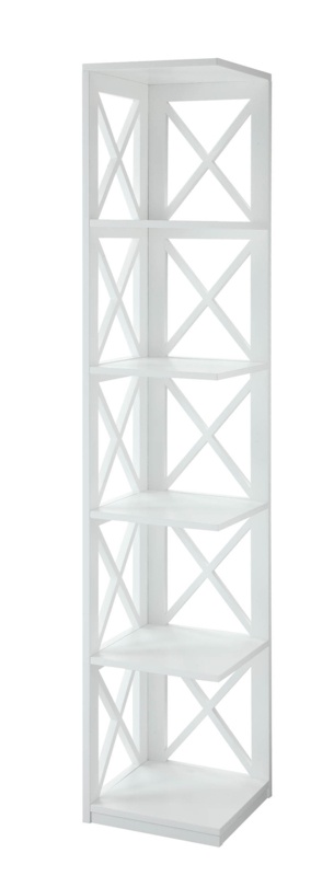 Wrenshall 63.75'' H x 12'' W Corner Bookcase