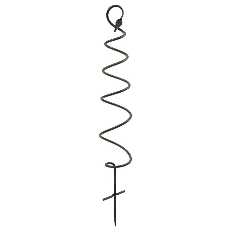 Wrought Iron Spiral Obelisk Trellis for Pots