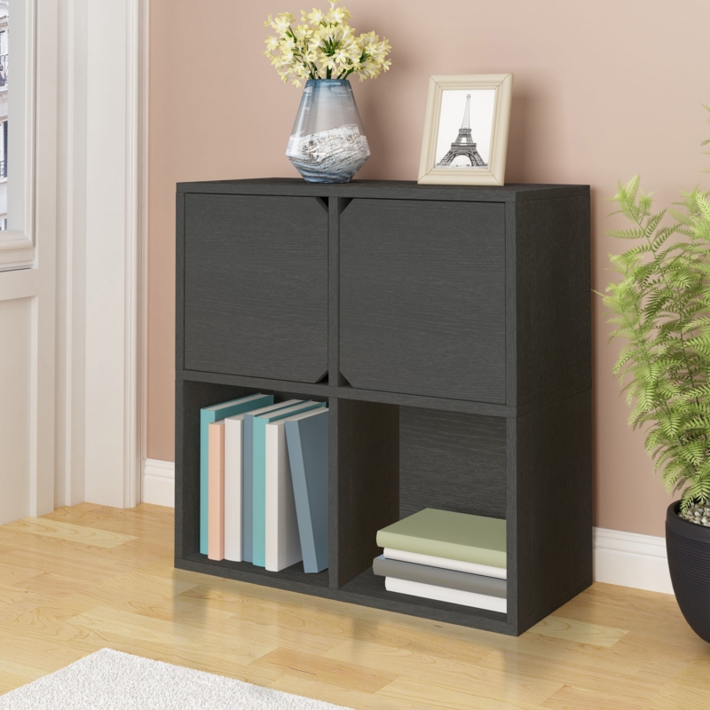 Modular Bookcase with Doors