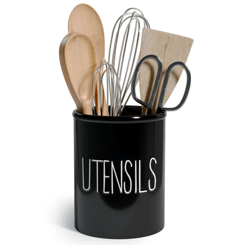 Ceramic Utensil Holder Crock