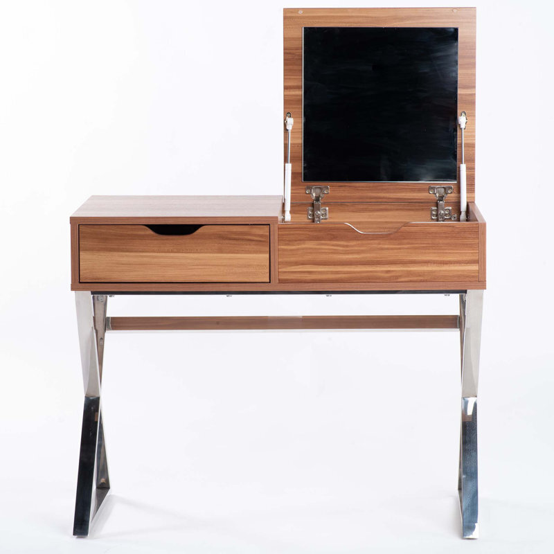 X Detail Modern Bedroom Vanity 