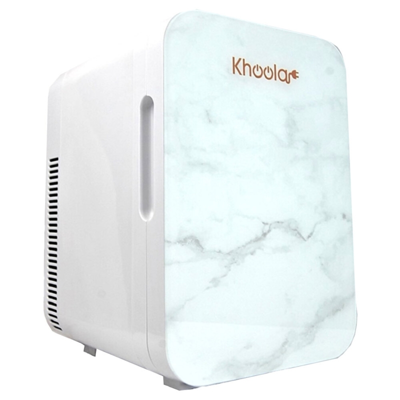 Dual Mode 10L Mini Fridge with Mirror Design