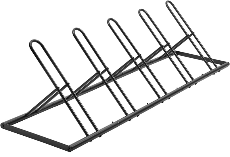 5-Bike Floor Stand Storage Rack