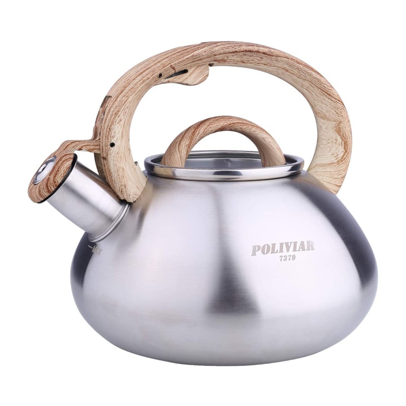 Zachvo 2.1 qt. Stainless Steel Stovetop Kettle