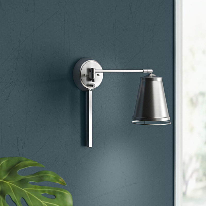 Zara Plug-in Swing Arm Sconce