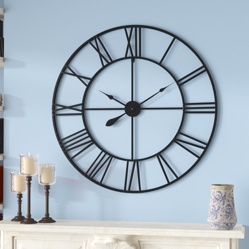 Zetilla Metal Wall Clock