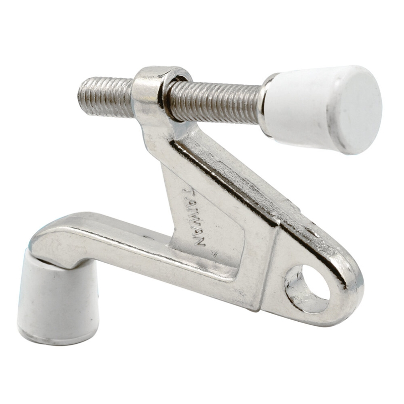 90-Degree Chrome-Plated Hinge Pin Door Stop