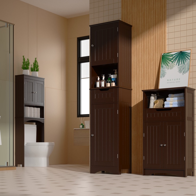 Zoe-Leigh Freestanding Linen Cabinet
