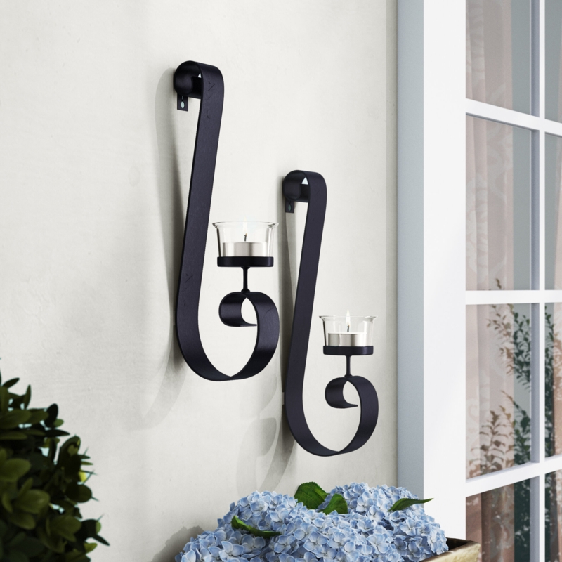 Swirl II Glass Sconce