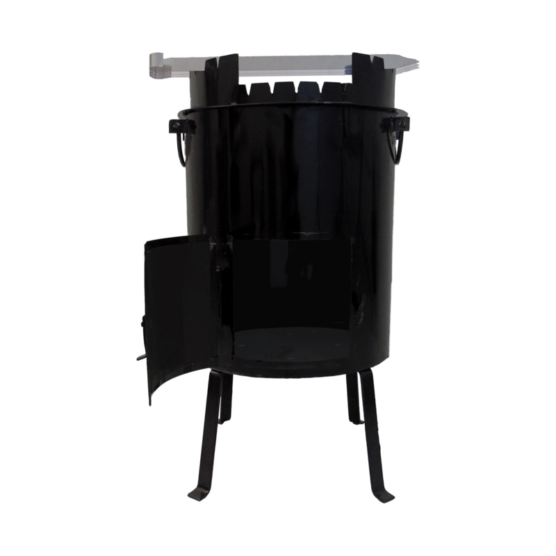 Wood Fire Kazan Oven with Skewers