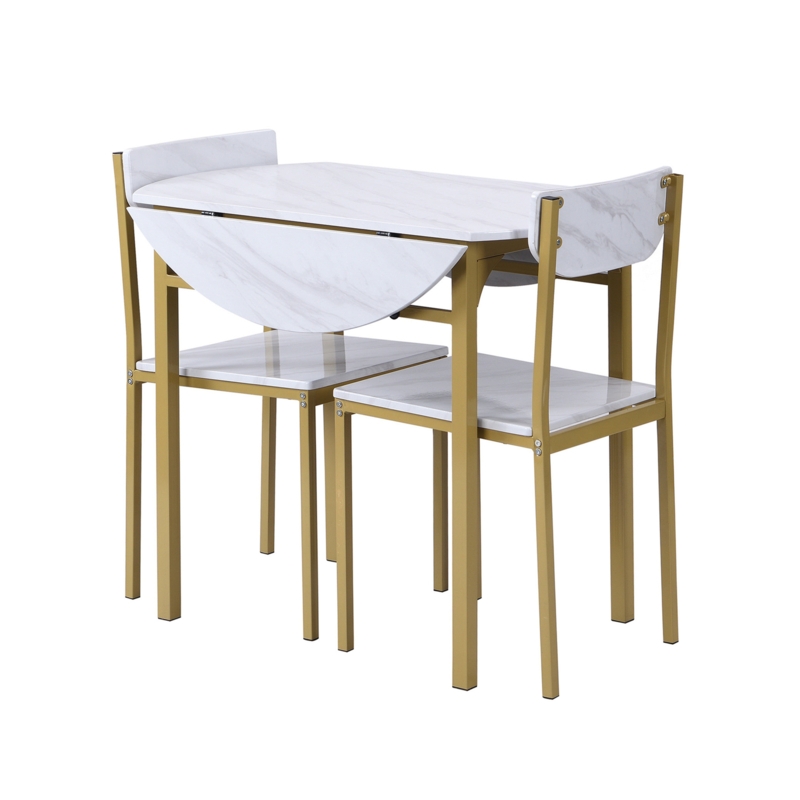 Drop Leaf Dining Table Set